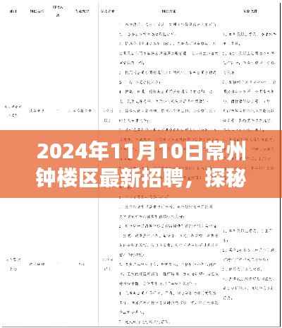 揭秘钟楼区隐藏特色小店,最新招聘与奇遇之旅