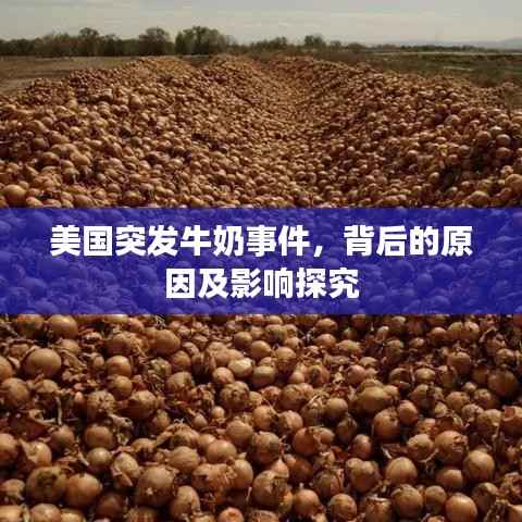 美国突发牛奶事件,背后的原因及影响探究